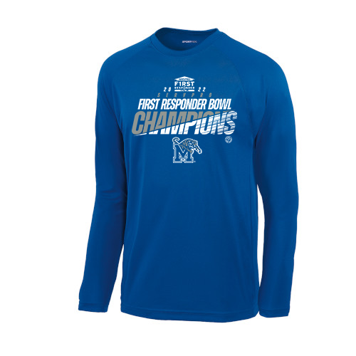 Memphis!! your 2022 First Responders Bowl Champions!! Long sleeve